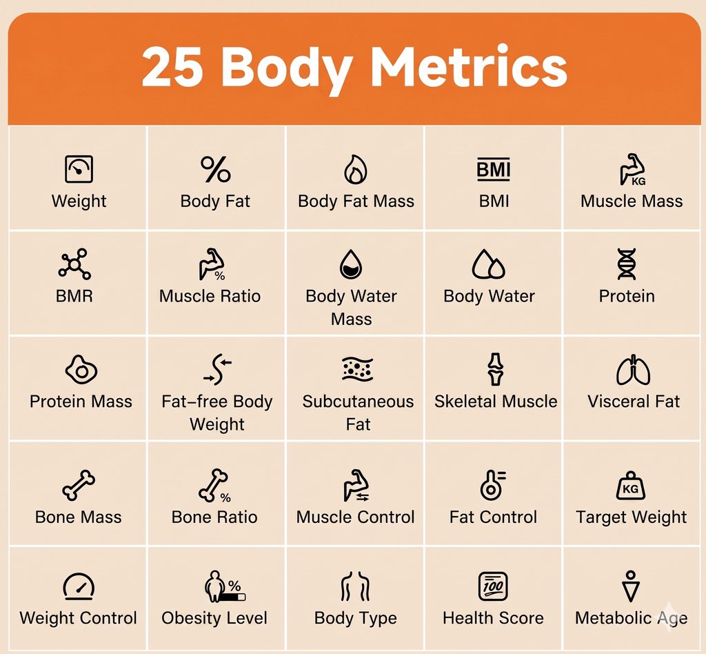 MetricMax25 Smart Scale