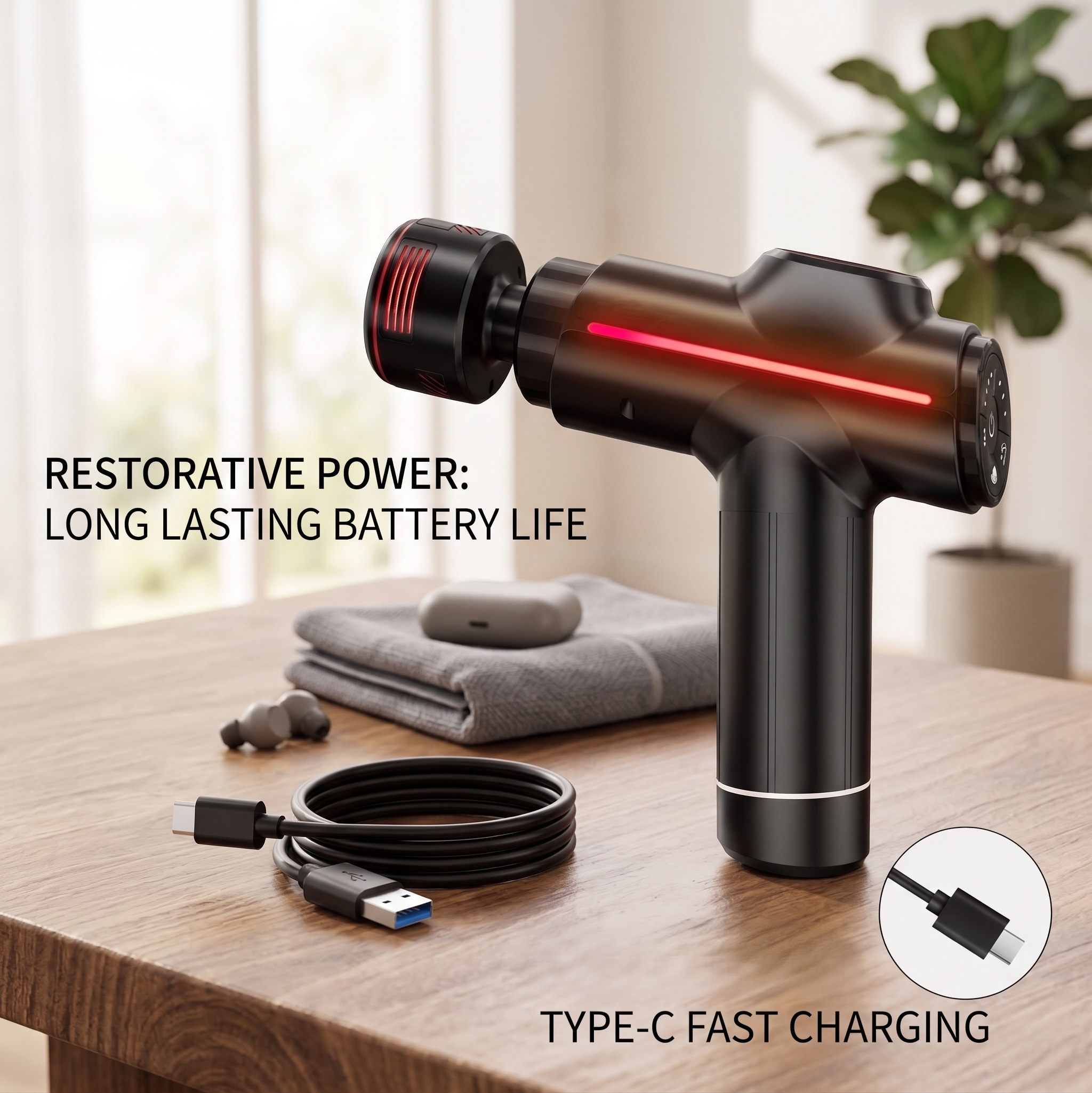 PulseMax Massage Gun Hot & Cold
